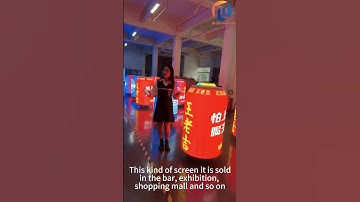 P2 drink can-shape Led display