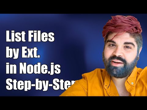 How to List Files by Extension in Node.js: A Step-by-Step Guide