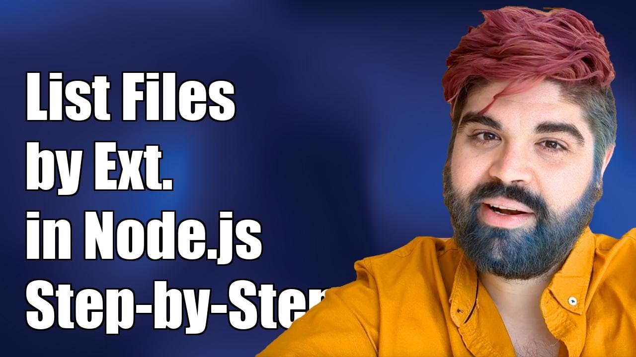 How to List Files by Extension in Node.js: A Step-by-Step Guide
