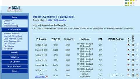 How do I configure BSNL Teracom modem to be used as  wifi router for cable net?