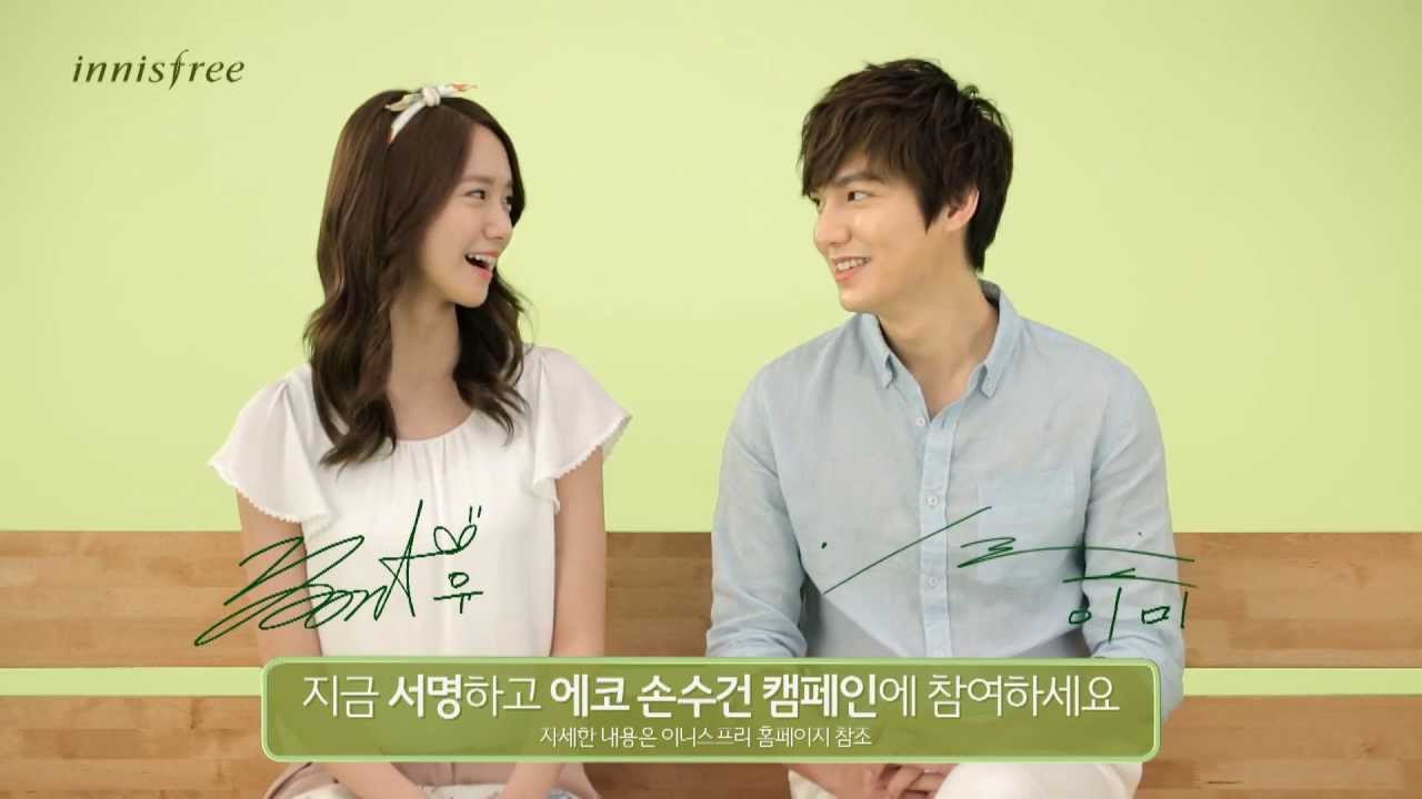 2013 이니스프리 에코손수건 캠페인 윤아&민호 편