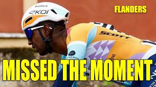 Famous Out of Position: What Cost Girmay at the Tour of Flanders Profile