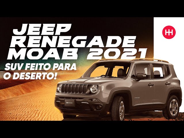 Video: TESTAMOS o JEEP RENEGADE MOAB 2021 🚗 SUV Turbo Diesel MAIS ACESSÍVEL do MERCADO 😱 Anda no DESERTO?