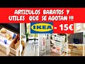 IKEA, LO MAS BARATO,UTIL Y NOVEDOSO POR MENOS DE 15 EUROS  DEL 2022😉MUEBLES,ACCESORIOS,IDEAS,HOME