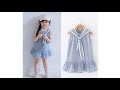 Korean Style Baby Girl One Piece Cutting And Stitching//Baby Girl Korean Design Frock