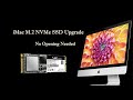 iMac M.2 NVMe SSD Upgrade from the SLOW Fusion Drive (No Opening Needed)