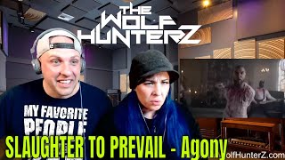 Slaughter To Prevail - Agony Official Music Video The Wolf Hunterz Reactions