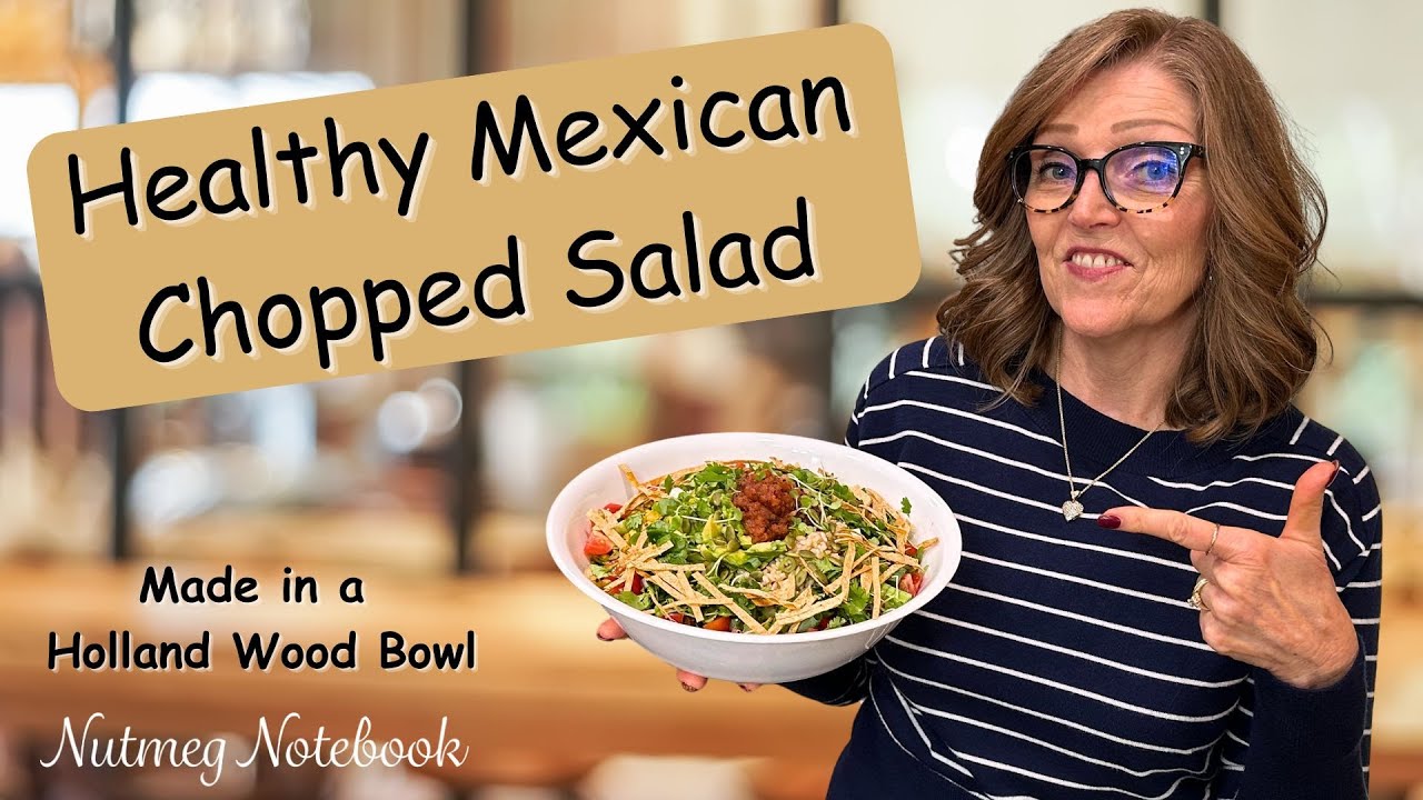 Как приготовить красочный и полезный мексиканский рубленый салат, который всем нравится!