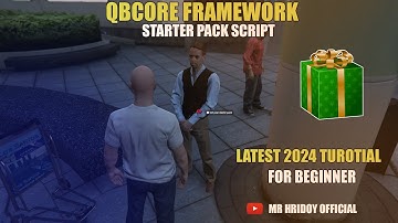QBCore Starter Pack Script | Free FiveM Script | Latest Tutorial For Beginners 2024