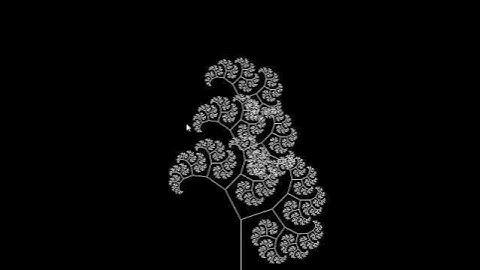 fractal TreeWithPerlineNoise