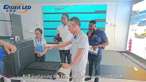 How to Use LED Video Controller to Run LED Display | EagerLED NoavStar VX1000 Controller Trainning