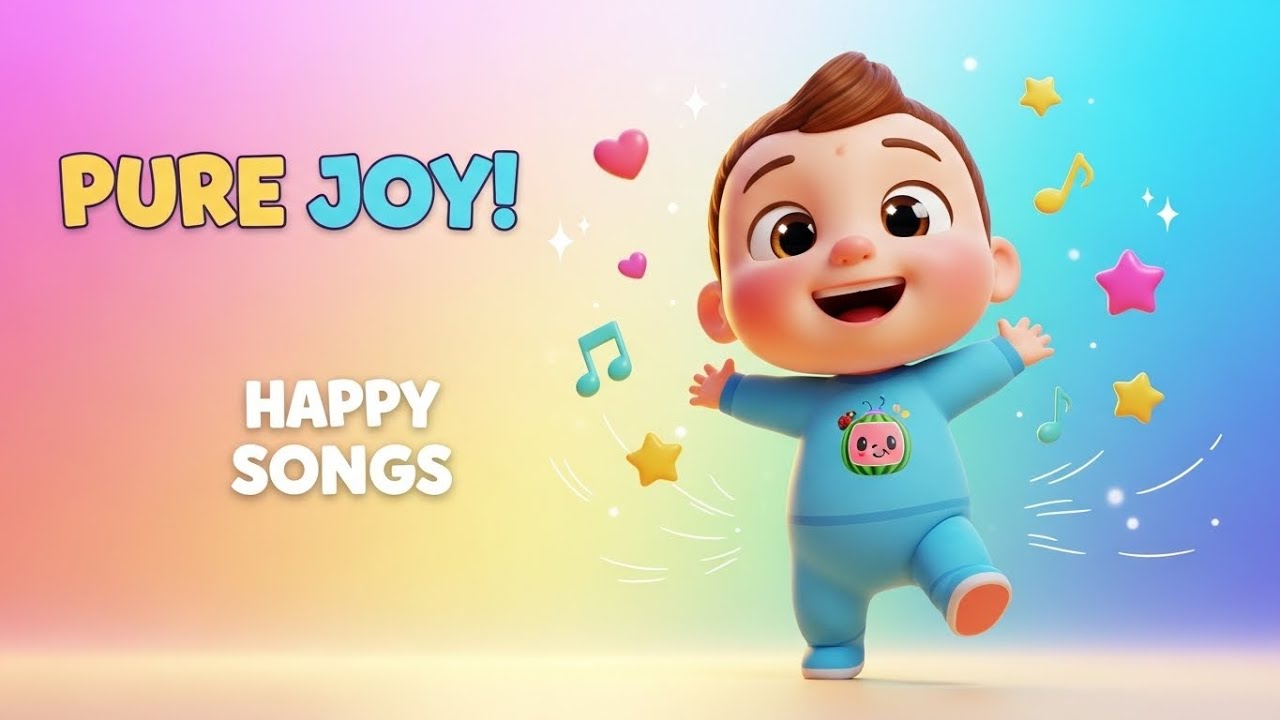 Pure Joy! Amazing Fun & Entertainment for Kids 💖🎶 | Happy Nursery Rhymes