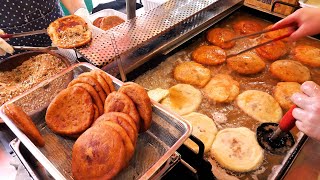 Best top6 Korean sweet pancake (Hotteok) | Korean Street Food