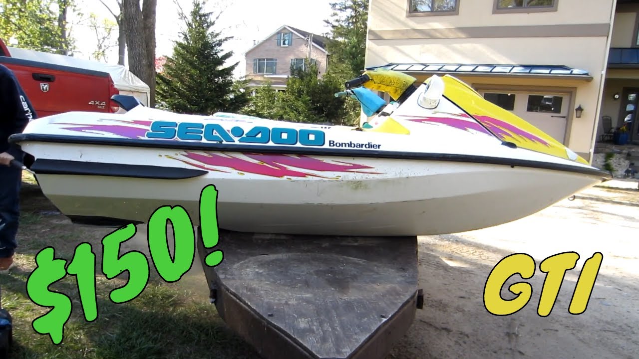 Buying More Cheap Jetskis! - Seadoo GTI and GTX
