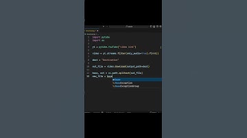 Download the MP3 version of YT videos using Python