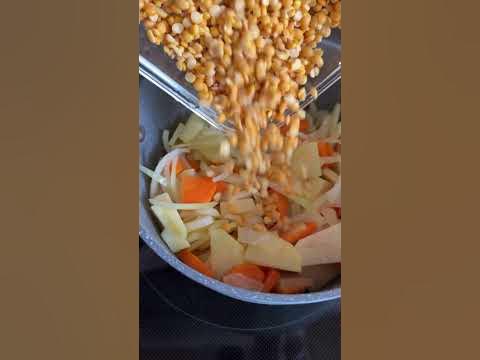 Гороховый крем - суп (рецепт) - YouTube
