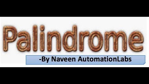 How to check Palindrome Number || Basic Programming Questions Series