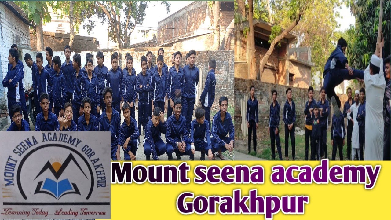 Mount seena academy Gorakhpur.exercise students Mount seena academy