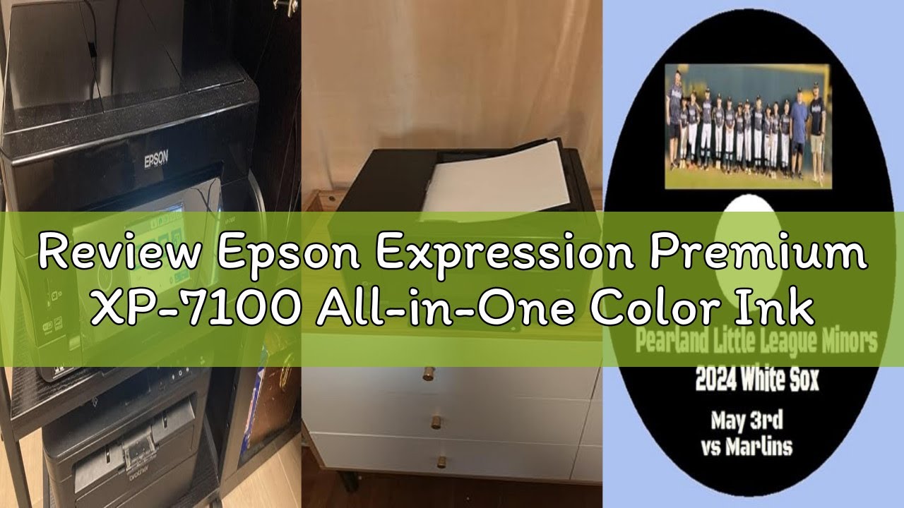 Review Epson Expression Premium XP-7100 All-in-One Color Inkjet Printer - Print Scan Copy - 15 ppm,