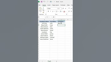 FLASH FILL IN EXCEL #exceltech #exceltutorial #dataanalytics  #microsoftoffice