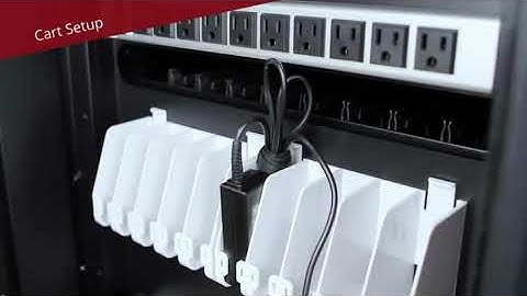 Chariot de recharge pour tablette et PC AVer C20i