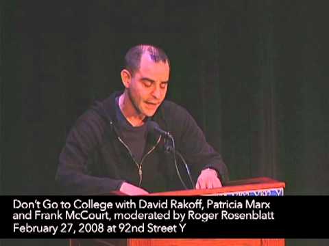 David Rakoff: Don't Go To College