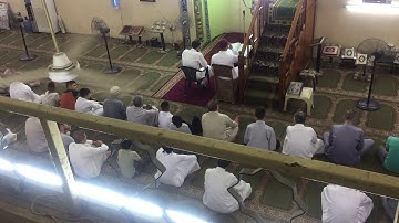 تلاوة الماهوري وتكبيرات العيد في جامع الشهيد صبري ٢٠١٨/١٥/٦(الجمعة)