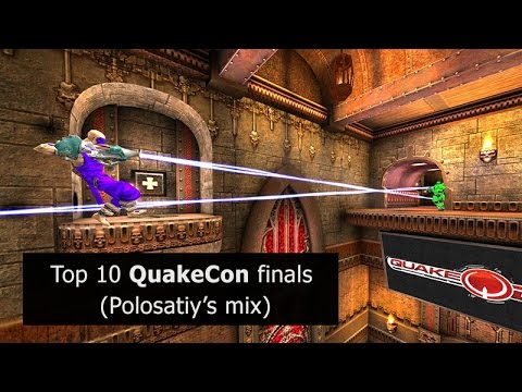 : Top 10 QuakeCon finals (Polosatiy's mix) 1996-2015