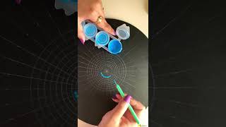 Paint Preparation for Dot Mandala: the first vital step #mandala #dotmandala