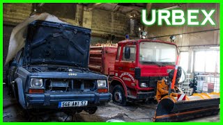 Urbex dans des anciens bureaux, avec un beau garage ! - URBEX