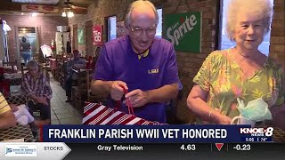 Franklin Parish WWII vet honored