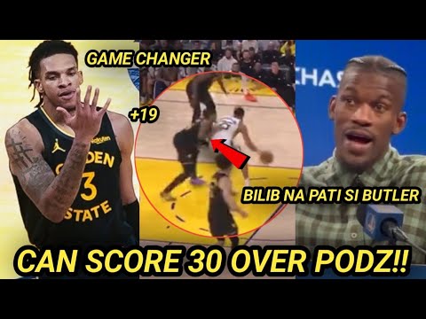 Richard over Podz! Grabe! Tingnan nyo ang depensa nya! Ito sabi ni ...
