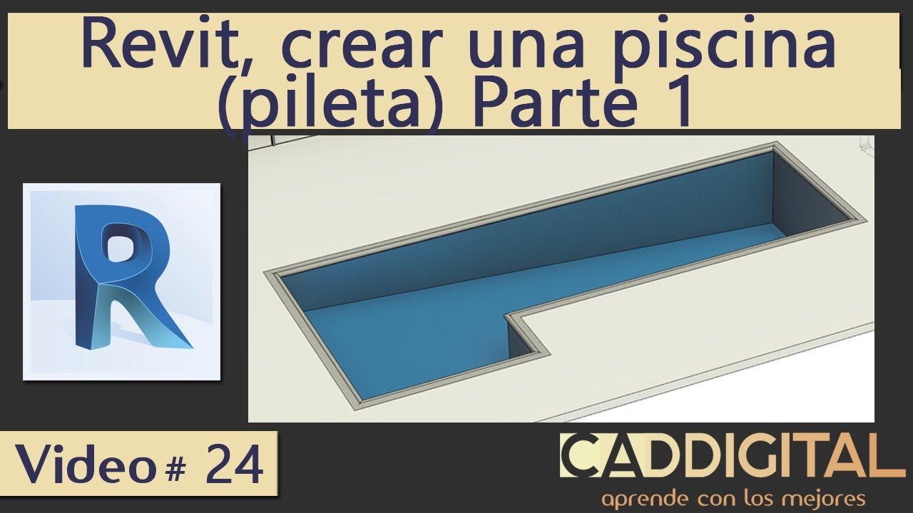 Piscina Rvt Revit, crear una piscina pileta parte 1 - YouTube