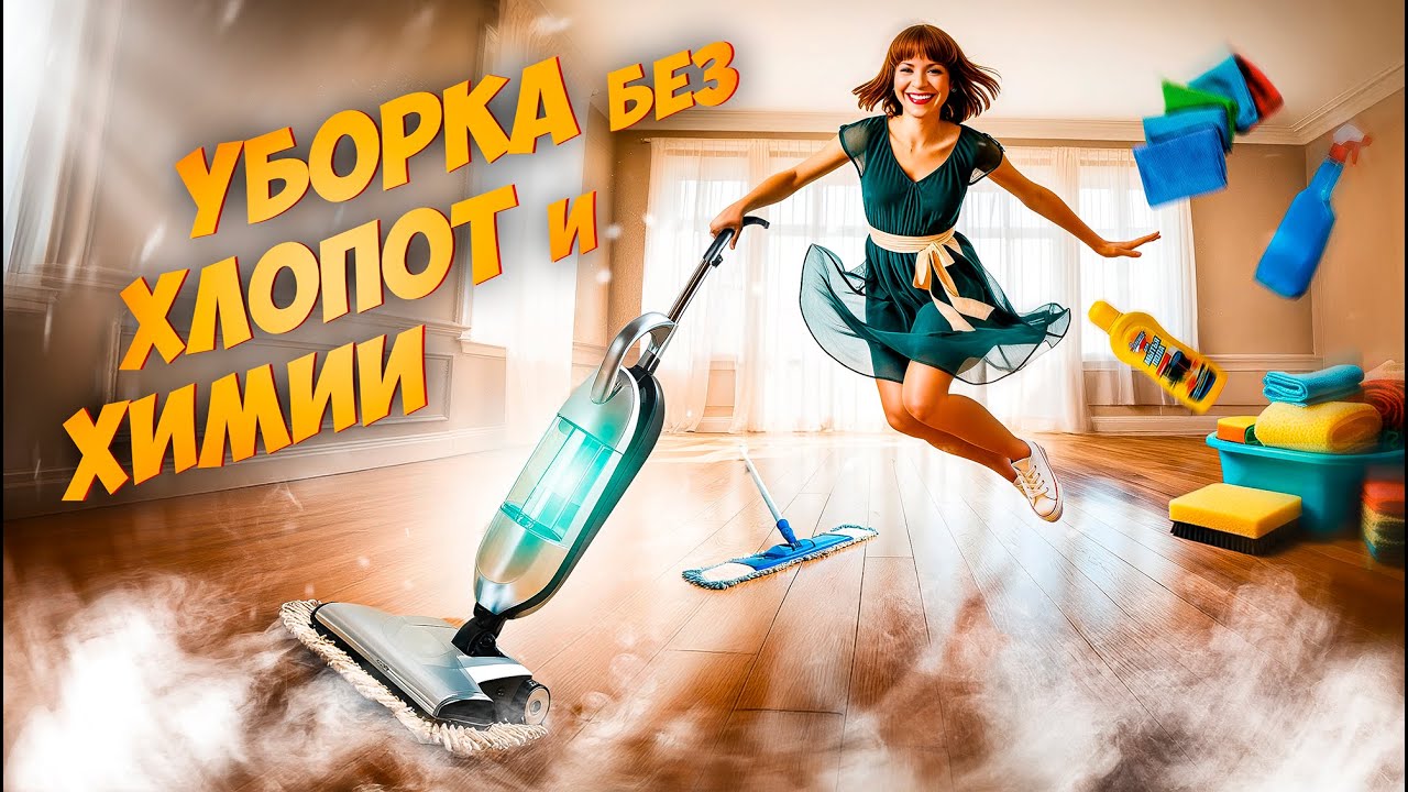 Паровая швабра | Чем она отличается от обычной и есть в ней смысл?