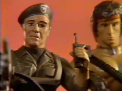 Rambo & The Forces of Freedom Action Figure Toy Commercial (1985)
