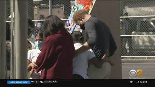 Meghan Markle, Prince Harry Visit Elementary School In Harlem