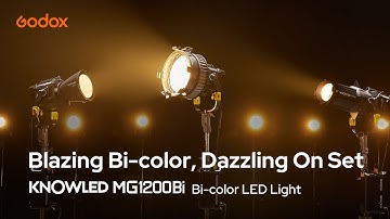 Godox KNOWLED MG1200Bi Bi-color LED Light is coming!