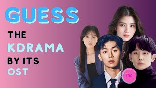 GUESS THE KDRAMA BY ITS OST [Part 1]