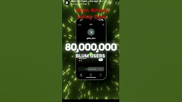 Blum Airdrop, Blum Airdrop listing, Blum Airdrop listing Date,#mampad #trading #blum #airdrop