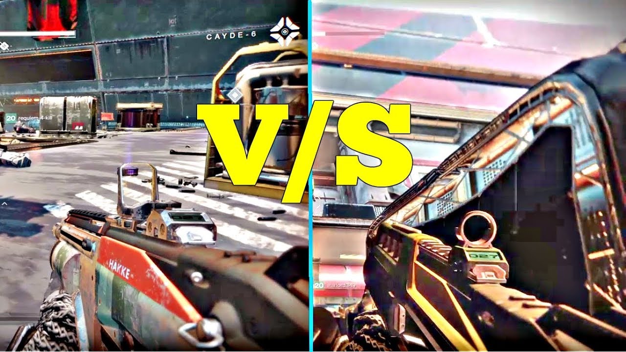 DESTINY 2 - DISRESPECTFUL STARE v/s EYSTEIN D - GAMEPLAY COMPARISON - Which is Better PULSE RIFLE ?