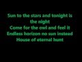 Avatar - "Regret" & "House of Eternal Hunt"(lyrics)