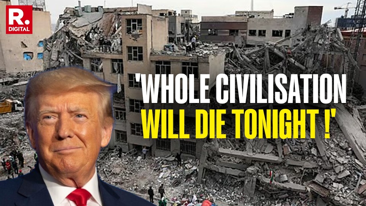 BREAKING: Donald Trump Threatens To Annhilate Iran's Civilisation Prior To His Deadline | Iran War 