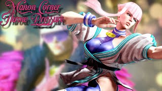 Manon Corner Command Grab Set Up - Street Fighter 6