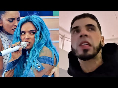 Karol G canta "Mami" en Coachella *Anuel se enoja y explota en Instagram* 😱 (Video Completo 2022 HD)