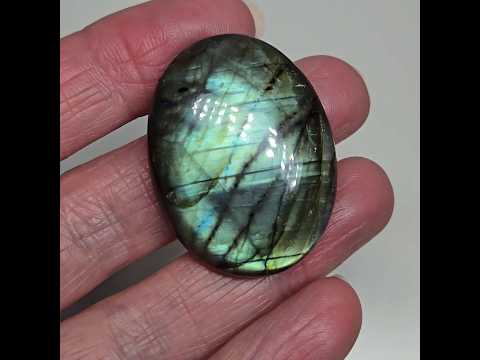 Лабрадор 78,5 ct природний камінь для створення прикрас. Вставка для ювелірних виробів, видео 1