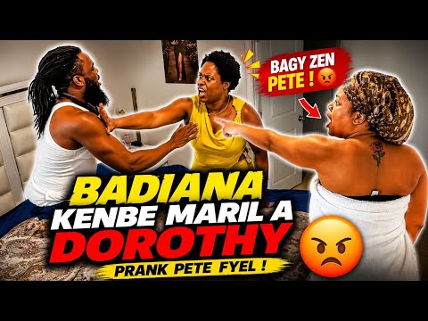 Badiana vin bare Dorothy ak maril nan chanm lakay li Mezanmi sa t fini trè mal pou mw ak Amo😩😩🙄😱😡