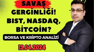 Savaş Gergi̇nli̇ği̇ Borsalari Düşürür Mü? Bi̇st Nasdaq Bitcoin? Bi̇st100 Anali̇zi̇ Nasdaq100 Anali̇z