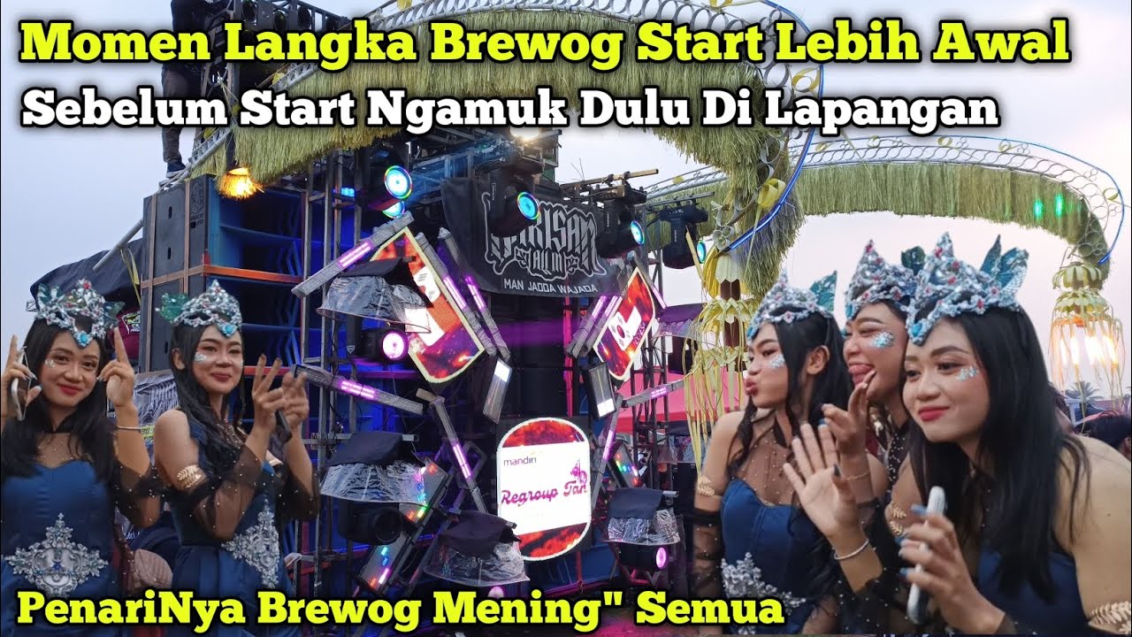 Brewog Ngamuk Di Lapangan,,Momen Langka Brewog Berangkat Start Lebih Awal Di Arjowinangun 