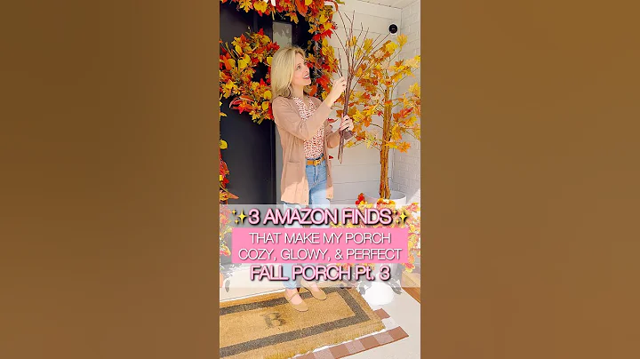 3 Magical Amazon Finds to Transform Your Porch into a Cozy Glow-Up! ✨🍂