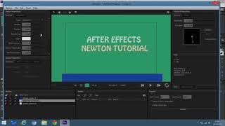 Newton2  Adobe After Effects Tutorial (Quick and İnformative)